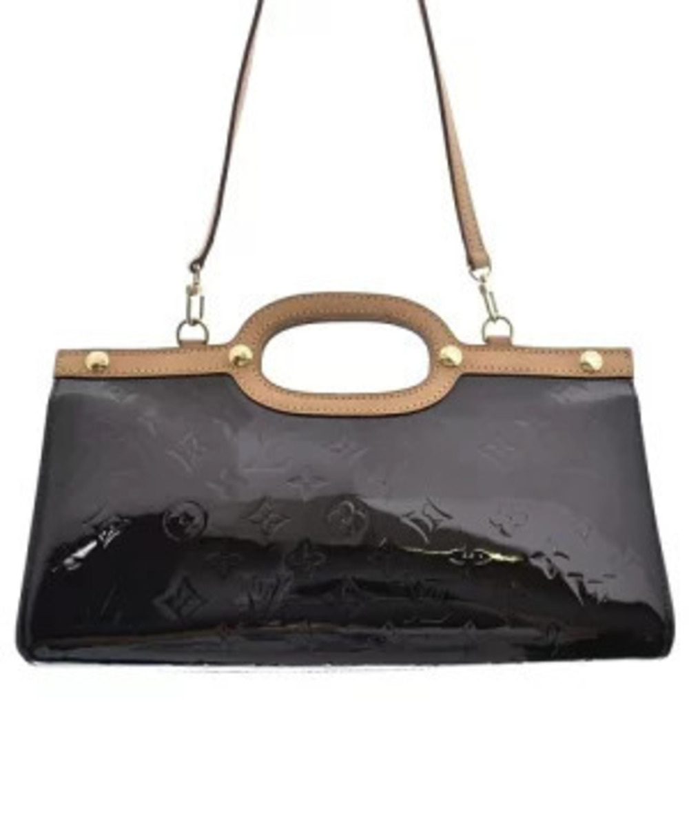 Louis Vuitton Monogram Vernis Roxbury Drive patent leather Purple